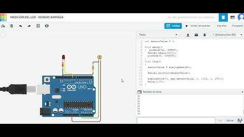 MEDICIÓN LDR Y POTENCIOMETRO CON ARDUINO - POR KEINERS BARRAZA