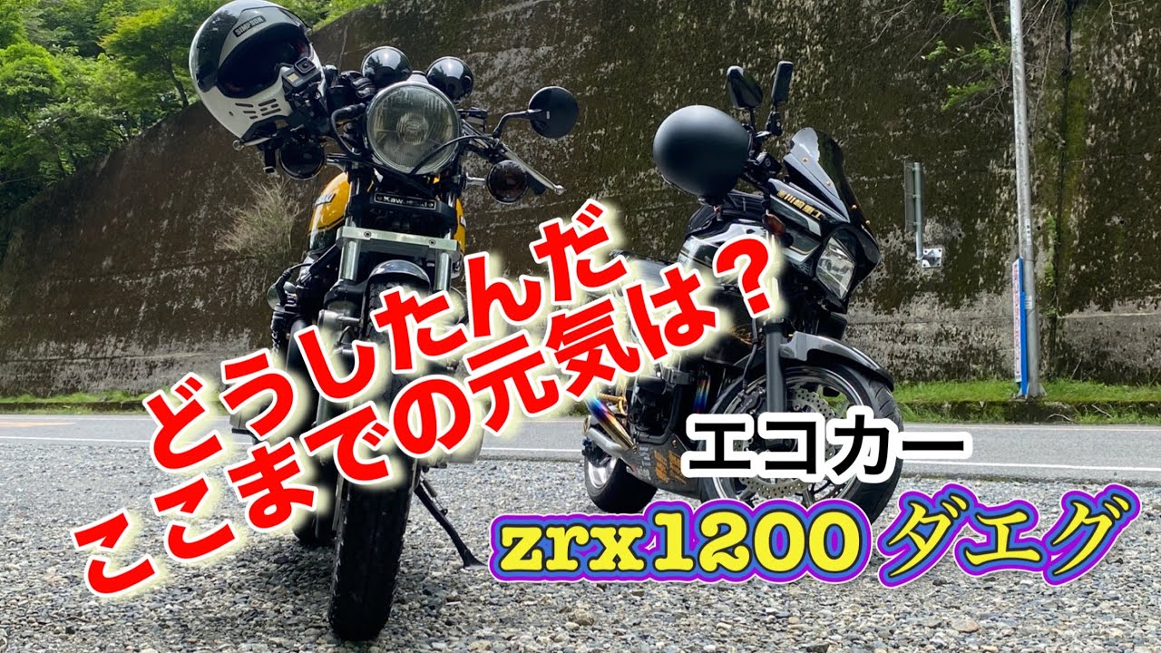 zrx1200ダエグ鞍掛峠で、、、