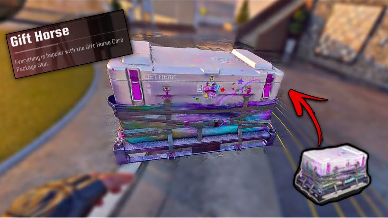 “Gift Horse” Care Package Skin - In Game Showcase - Tracer Pack ...