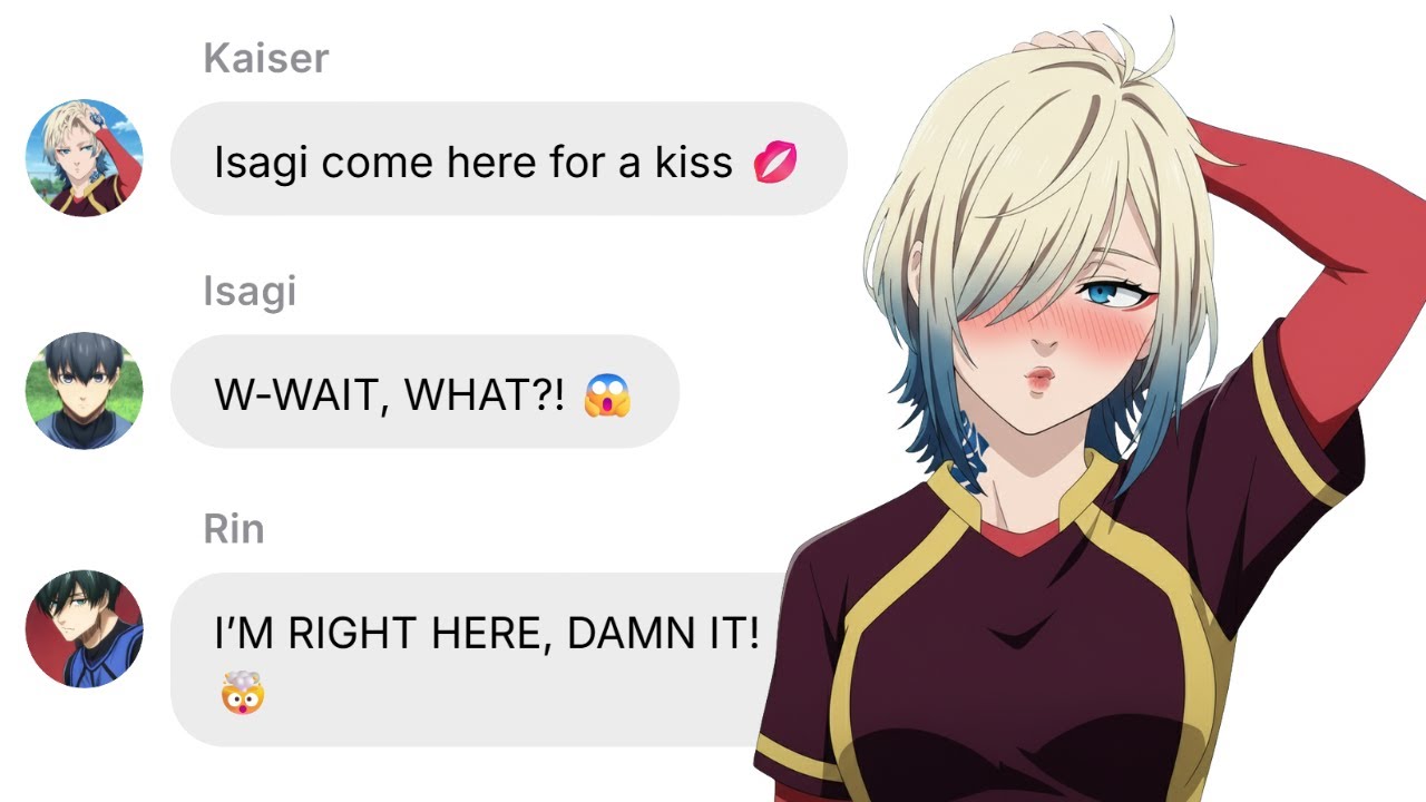 If Girl Kaiser Meets Isagi (ULTIMATE CHAOS!) | Blue Lock Text Story