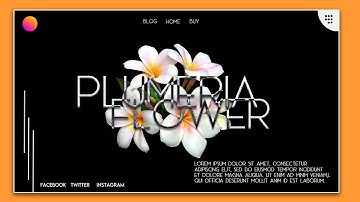 animated landing page design using html css & gsap || gsap animation