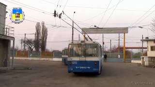 Черкаський тролейбус- Друга дорога 04.04.2017 / Cherkasy trolleybus- The second road 04/04/2017