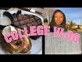 2019 COLLEGE VLOG | prime rib, clean with me, and follow me around