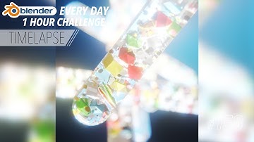 Rigid Body Kaleidoscope - Blender Every Day #158