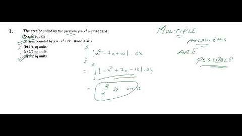 AREA OF BOUNDED REGIONS ISI MMATH,IIT JAM,MTECH QROR,MTECH CS ,CSIR UGC NET ,CBSE NET YEAR SOLVE