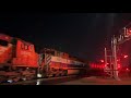 Remaining Dash 9 WideCab BCOL 4642 trails third on M338 at Broadview 1/7/26