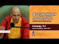 Осознанная практика сознания Кришны. Часть 2 (30.03.2019, Санкт-Петербург). Ватсала дас