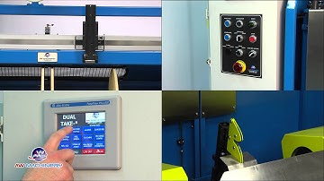 AW MACHINERY DUAL AUTOMATIC TAKEUP MACHINE