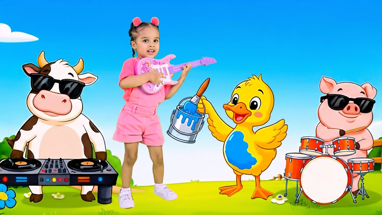 Patinho Colorido + ABC e Músicas Infantis | Coletânea Manuela Mellos 🦆✨