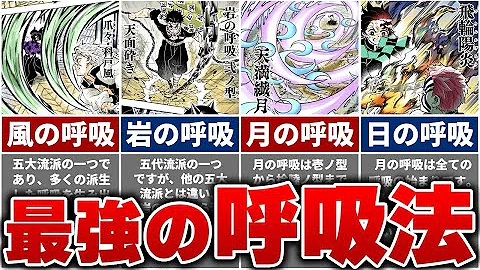 鬼滅の刃 呼吸はどのように派生していったのか 全呼吸の派生まとめ きめつのやいば 呼吸 Mp3