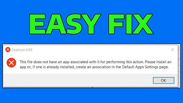 2025 UPDATED: How To Fix This File Does Not Have an App Associated With it