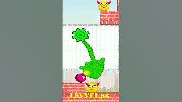 Draw To Smash logic puzzle brain game level  88  #gaming #drawing #shorts #youtubeshorts  #shortfeed