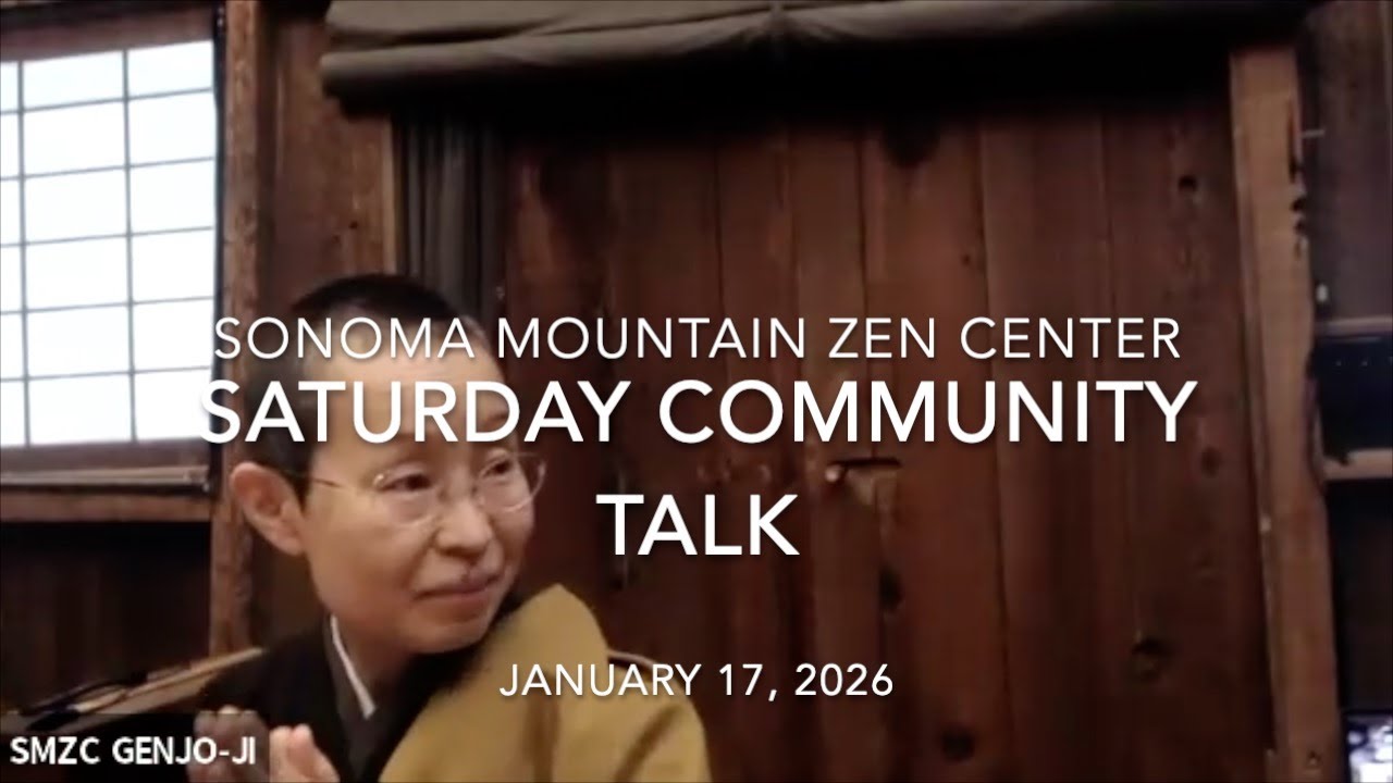 Saturday Community Talk 