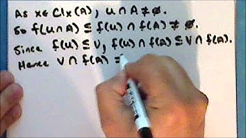 General Topology Lecture 18 Part 1