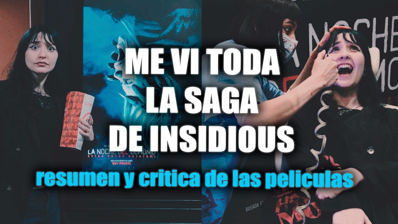 👹 ME VI TODA LAS PELICULAS DE INSIDIOUS 👹 *incluida Fuera del más allá* || RESUMEN + OPINION