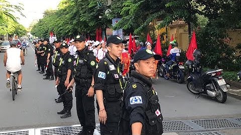 SOS 117 - Hỗ trợ các ban ngành đoàn thể trong đại hội "Cháu ngoan bác Hồ"