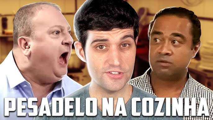 10 MINUTOS DE VOCÊ É A VERGONHA DA PROFISSION, COM JACQUIN, PESADELO NA  COZINHA, Sim. São 10 minutos do Jacquin gritando VOCÊ É A VERGONHA DA  PROFISSION!. De nada.