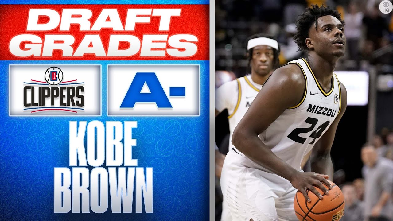 Kobe Brown Selected No. 30 Overall By Los Angeles Clippers I 2023 NBA