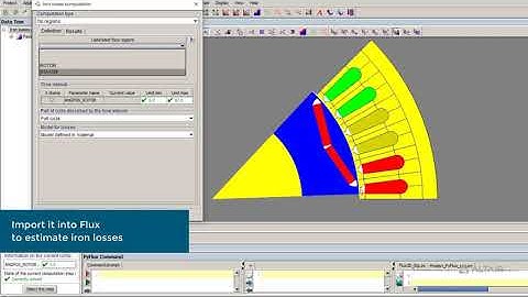 Iron Losses Characterization in Altair Flux™