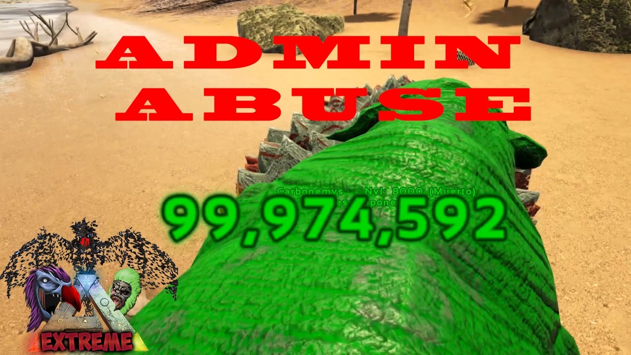 SOLUCIONANDO LOS PROBLEMAS DE EXTREME ARK ADMIN ABUSE - ARK: SURVIVAL EVOLVED pvp соль