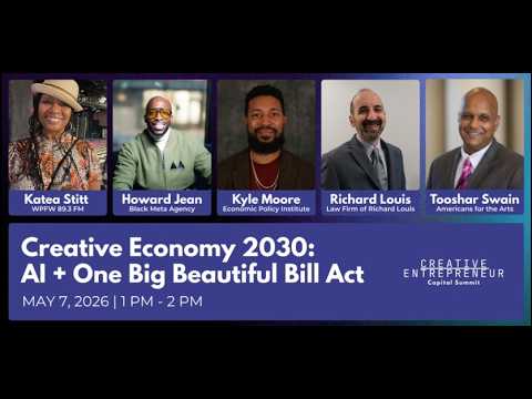 CEC Summit '26: Creative Economy 2030: AI + One "Big Beautiful Bill" Act