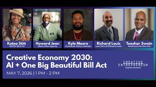 CEC Summit '26: Creative Economy 2030: AI + One Big Beautiful Bill Act