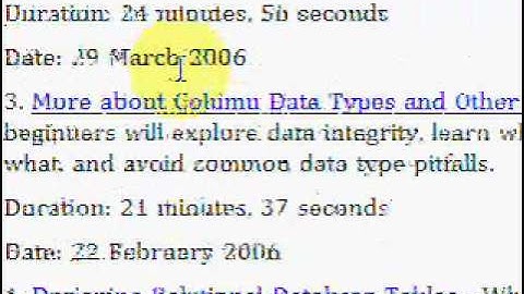 SQL Server 04 Designing Relational Databases Video tutorial