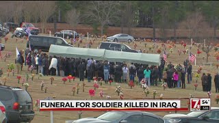 Funeral held for fallen soldier from Upstate