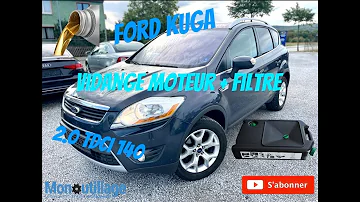 Combien de litres d'huile pour la vidange de ma Ford Kuga ?