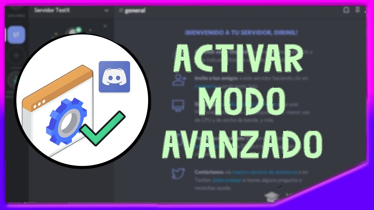 ¡Aprende a ACTIVAR el MODO DESARROLLADOR en DISCORD! 🦾 Primer vídeo ...
