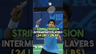 How To Choose the Best String Tension for Badminton Rackets  shorts  badminton badmintonlovers