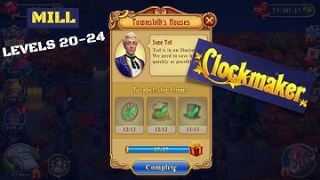How to play Clockmaker Mill levels 20-24  The Harrison