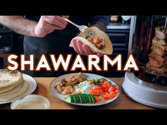 Binging with Babish: Shawarma from The Avengers class=