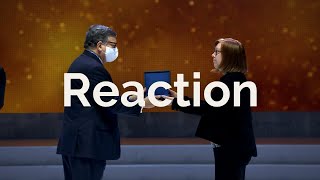 Reaction | Sarah Gilbert | Sunhak Peace Prize