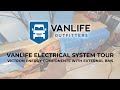 Vanlife Electrical System Tour - Victron Energy Components with External BMS