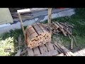 Приспособление для быстрой распилки досок на дрова.