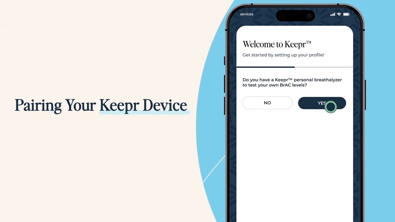 Pairing Your Keepr®