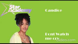 Candice Star Academy 23 - Don't watch me cry (Jorja Smith) Resimi