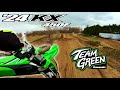 The all new 2024 kx450f is a beast first ride