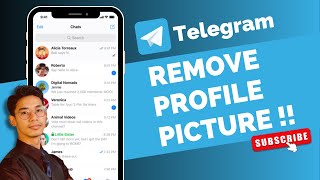 How to Remove Your Profile Picture on Telegram !