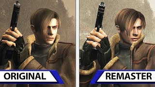Resident Evil 4 HD Project 2022 | Original VS Remaster | The best job I