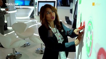 Interactive Touch Wall Experience: GITEX 2019