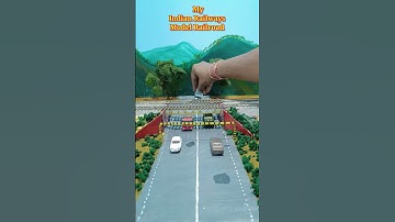 Indian Railways Model Train | Miniature Model Train | train video #shorts #indianrailways #trains