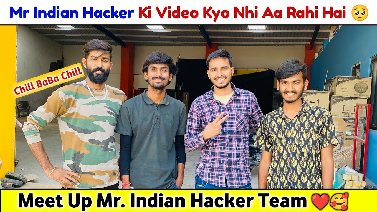 Mr Indian Hacker Ki Video Kyu ni Aa Rahi🥺? Meet up Mr Indian Hacker team !! And Visit Jain Mandir!!