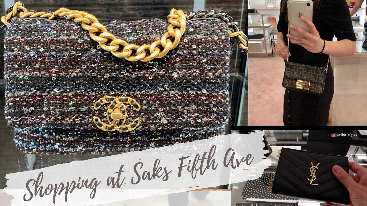 LUXURY SHOPPING AT SAKS FIFTH AVENUE NYC