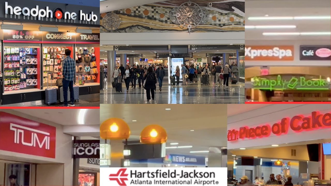 Atlanta, USA The Ambiance, Shops & Restaurants at HartsfieldJackson