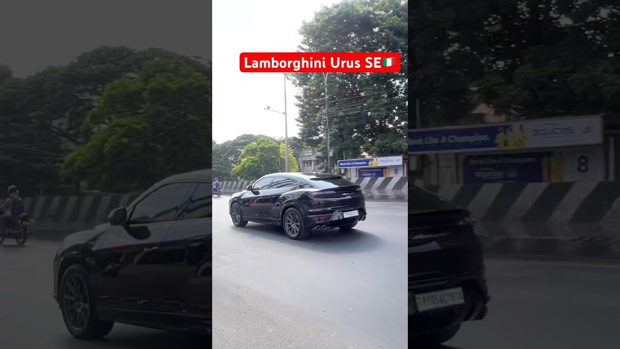 Spotted Lamborghini Urus SE🇮🇹 #lamborghini #urus #supercars #carspotting #shorts #urusse #chennai