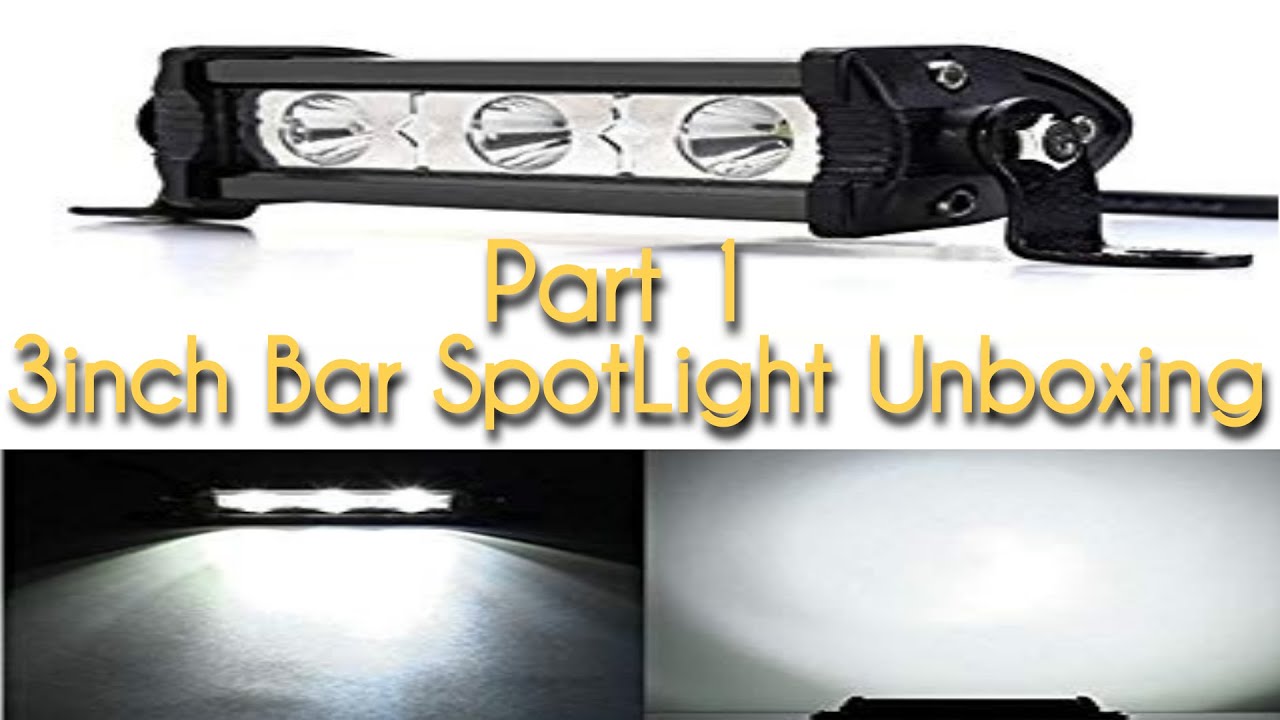Auxbeam 3" 20W lightbar Review. This is one bright set of bulbs