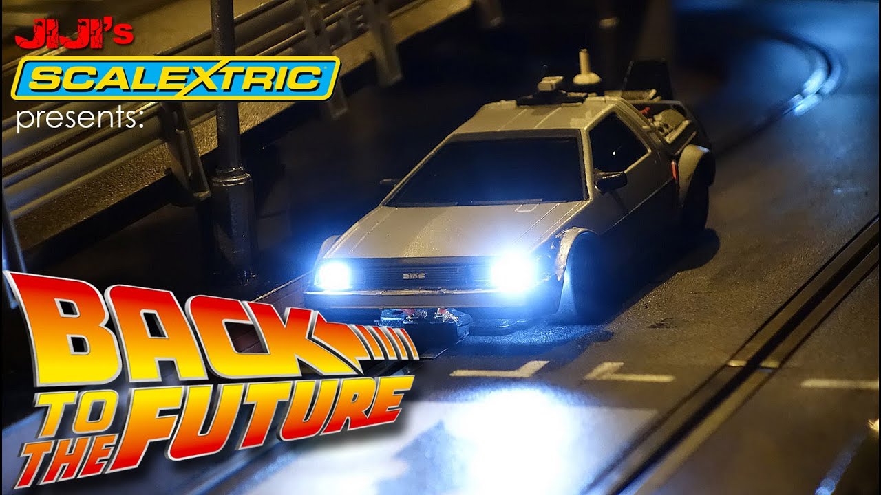 back to the future slot car