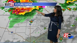 A Flood Watch is in effect for the rest of today